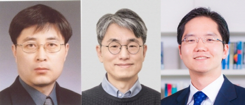 왼쪽부터 서울대 전기정보공학부 김태환 교수, 심형보 교수, 유담 교수(가나다순)
