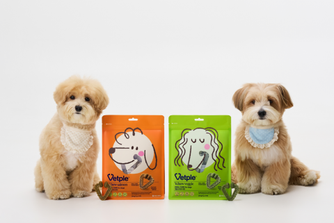 동아제약, 반려견 구강 건강을 돕는 덴탈껌 ‘벳플 브이츄(V-Chew)’ 2종