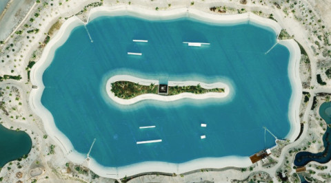 An amazing overhead shot of the ADRENA district