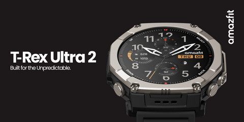 Amazfit Announces the T-Rex Ultra 2: a Titanium GPS Watch Engineered for the Extreme