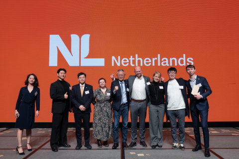 왼쪽부터 성아영 다름 글로벌팀 PM, 명진혁 다름 글로벌 확장 책임자, 장석진 글로벌디지털혁신네트워크 상무이사, Diane Pesquera GI Ventures 공동창업자, 김종갑