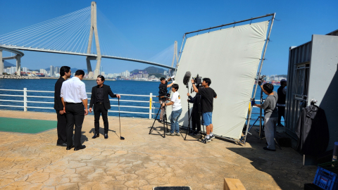 2025년 부산제작사 뉴미디어 콘텐츠 제작지원작 촬영 현장