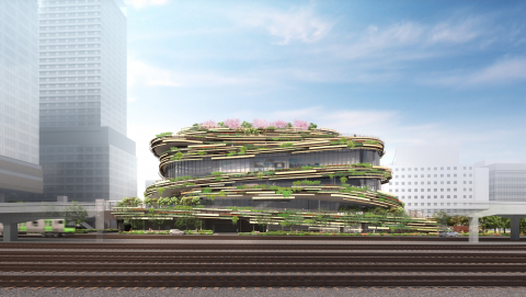 MoN Takanawa 조감도