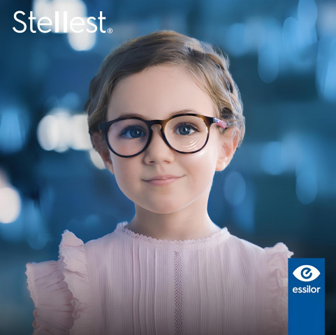 에실로코리아가 신학기를 맞아 어린이 근시 조기 관리의 중요성을 강조하며 근시 진행 억제 안경렌즈 ‘에실로 스텔리스트’를 제안했다