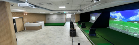 금천구민문화체육센터 스크린골프장 내부 전경(사진=금천구시설관리공단)