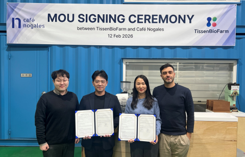 티센바이오팜 x Café Nogales MOU 체결
