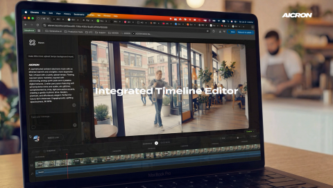 AI 플랫폼 최초 영상 편집 기능 탑재