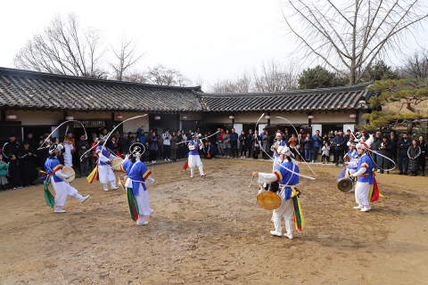 한국민속촌 행사 전경