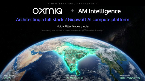 OXMIQ and AM Intelligence Labs are building one of the world's largest renewable-powered AI com