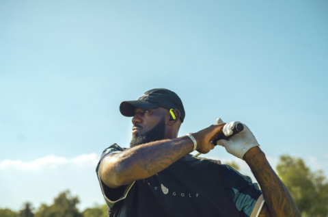 LeBron James is featured in a star-studded Beats campaign titled “Keep Your Head in The Game.”