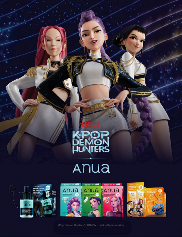 아누아, 올리브영 ‘케이팝 데몬 헌터스’ 한정판 기획세트 출시