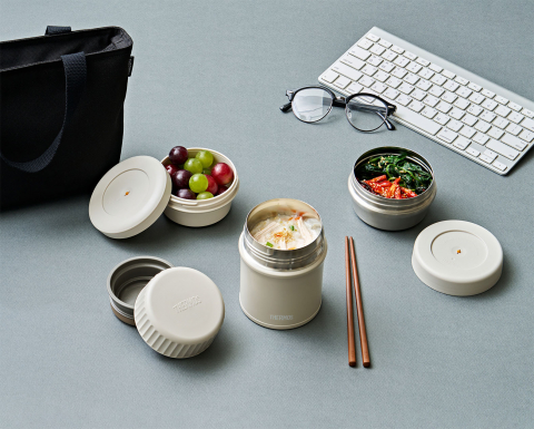 써모스 ‘뉴 플+스 반반 보온도시락’