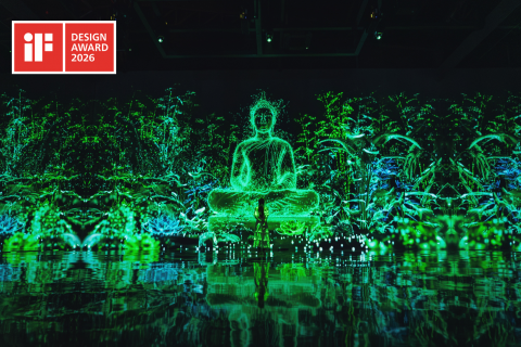 디에이미르가 태국 파타야의 상설 미디어아트 전시관 ‘PADO MEDIA ART SPACE’(사진)로 ‘iF 디자인 어워드 2026’ 미디어아트 부문 본상을 수상했다(제공=디에이미르