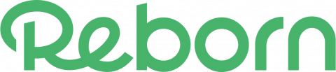 kt m&s 중고폰 브랜드 ‘리본(Reborn)’ 로고