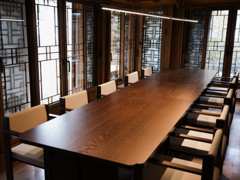 한국의집 청우정(별채) 내부 전경