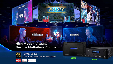 에이텐(ATEN)의 한국 지사 에이텐 코리아가 16x8 모듈형 비디오 월 프로세서 ‘ATEN VW1608’을 공개했다. ATEN VW1608은 4U 섀시에 최대 16개의 입력 소스