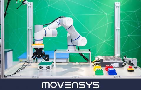 모벤시스의 ‘Physical AI powered by WMX ROS2 on NVIDIA Jetson’ 데모