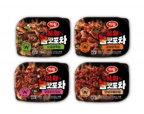 하림 ‘직화 불맛포차 시리즈’ 4종