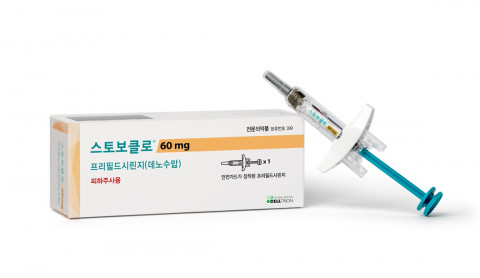 대웅제약과 셀트리온제약이 공동판매 중인 스토보클로