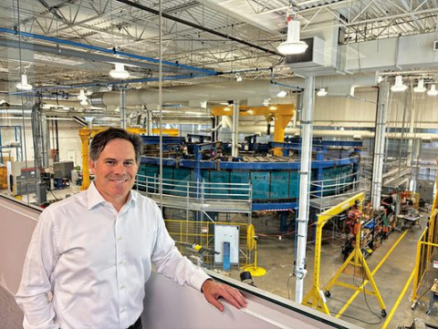 Scott Gardner, President, Svante Development, stands at Svante’s headquarters in Burnaby, BC, Canada