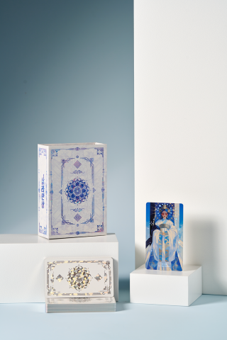 ‘한국풍 판타지 타로카드: 삼라만상 백자개’ 텀블벅 펀딩 프로젝트가 약 1억6708만원의 성과를 달성했다