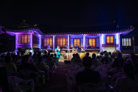 ‘2025년 여주 보통리 고택 대한민국 임시정부 수립 106주년 기념 달빛음악회’ 현장(제공=여민)