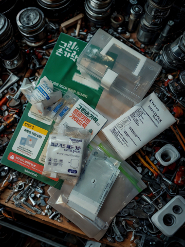 그린손가락 응급키트 내용물