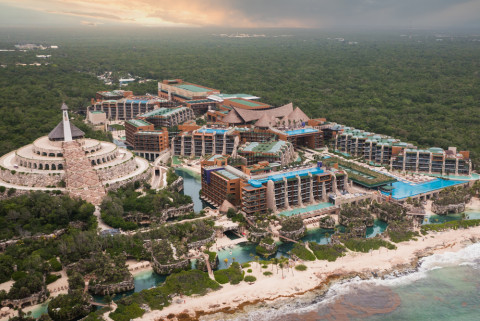 칸쿤 스칼렛 아르떼(Xcaret Arte) 리조트 전경