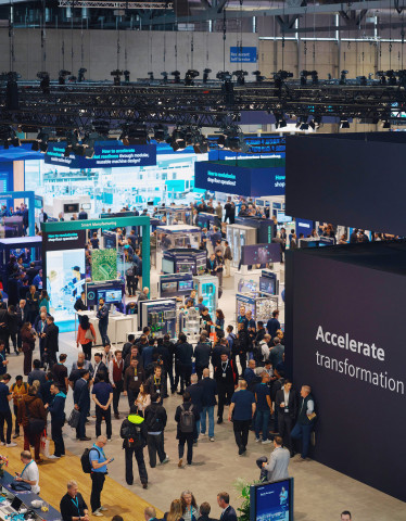 하노버메세 2026 지멘스 부스 전경