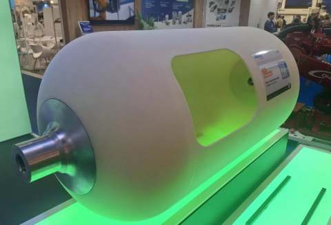 글로벌 엔지니어링 소재 전문 기업 엔발리오(Envalior)가 수소 탱크 라이너용 신규 PA6 소재 ‘듀레탄(Durethan®) FLX-RTM’을 선보였다(제공=엔발리오)