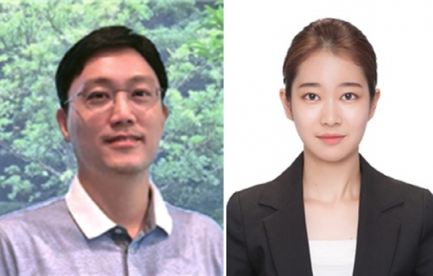 왼쪽부터 서울대학교 기계공학부 박용래 교수, 조지연 연구원