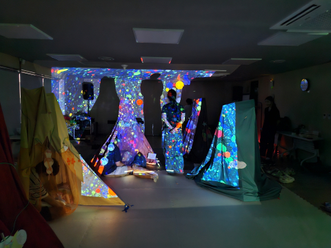 지난해 금천문화재단에서 가족 대상으로 진행한 ‘가가호호’ 프로그램 운영 모습