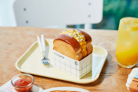에그드랍(EGGDROP) 미스터 에그 샌드위치(© 주식회사 에그드랍)