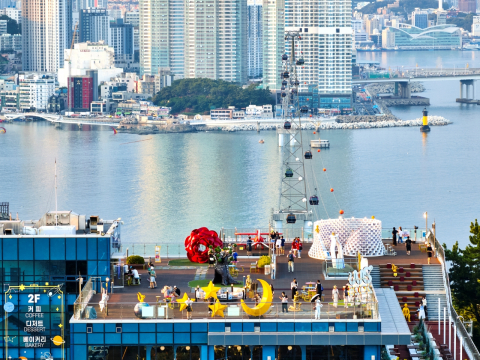 송도해상케이블카 스카이파크 전경