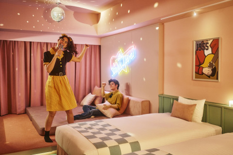 스타가 빛나는 온-스테이지를 모티브로한 구역