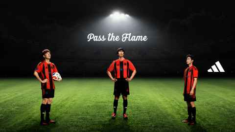 아디다스, ‘2026 FIFA 월드컵’ 앞두고 ‘PASS THE FLAME’ 컬렉션 공개(사진 제공=아디다스코리아)
