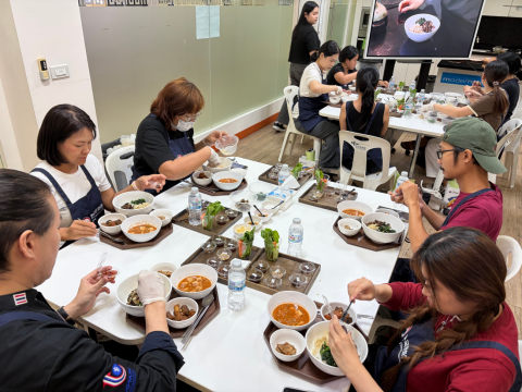 지난 5월 10일과 11일 주태국한국문화원에서 진행된 ‘Taste of Jang’ 프로그램 운영 모습