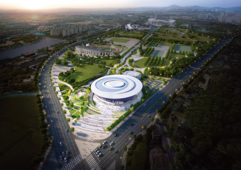 Jeonbuk, Jeonju Indoor Gymnasium (Image: Jeonbuk Taekwondo Sports Diplomacy Delegation)