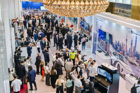 The vibrant exhibition pavilion attracted global partners to explore Hytera’s latest advancements in