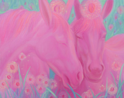 동행, 34.8x27.3cm, oil on canvas, 2025(5F)