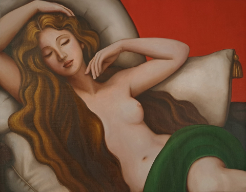 Miss Carol, Oil on Canvas, 40.9x53.0cm, 2026
