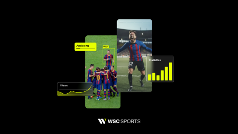 WSC Sports 기술 적용 사진 - 쇼츠 스크린