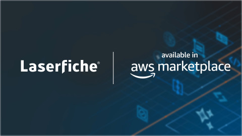 Laserfiche intelligent content management is now available to procure directly through AWS Marketpla