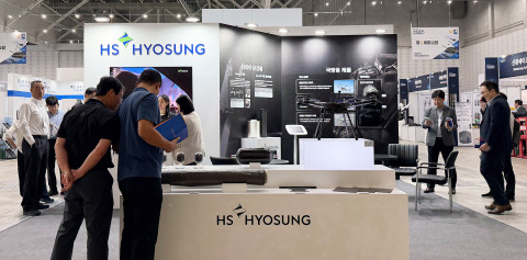 대한민국 국방산업발전대전 HS효성첨단소재 부스