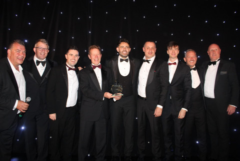 The ExaGrid team headed to the stage four times throughout the Storage Awards ceremony in London to 