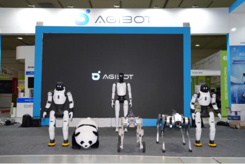 애지봇(AGIBOT)이 ‘STK 2026’에 참가했다