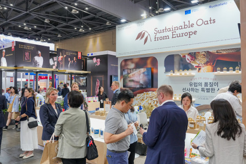 유럽연합(EU)이 공동 지원하는 ‘유럽에서 온 지속가능한 오트(Sustainable Oats from Europe)’ 캠페인이 지난 6월 9일부터 12일까지 경기도 고양시 킨텍스에