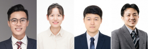 왼쪽부터 서울대학교 기계공학부 트렁콕치엔 박사(공동제1저자), 서울대학교 기계공학부 전경화 박사과정생(공동제1저자), 한양대학교 바이오신약융합학부 이찬석 교수(교신저자), 서울대학