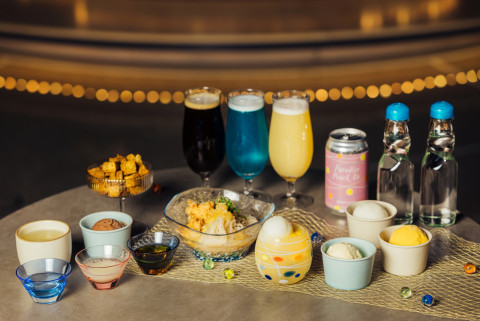 맥주와 아이스크림을 조합한 새로운 디저트