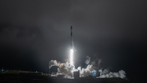 The successful launch of Falcon 9 ©SpaceX